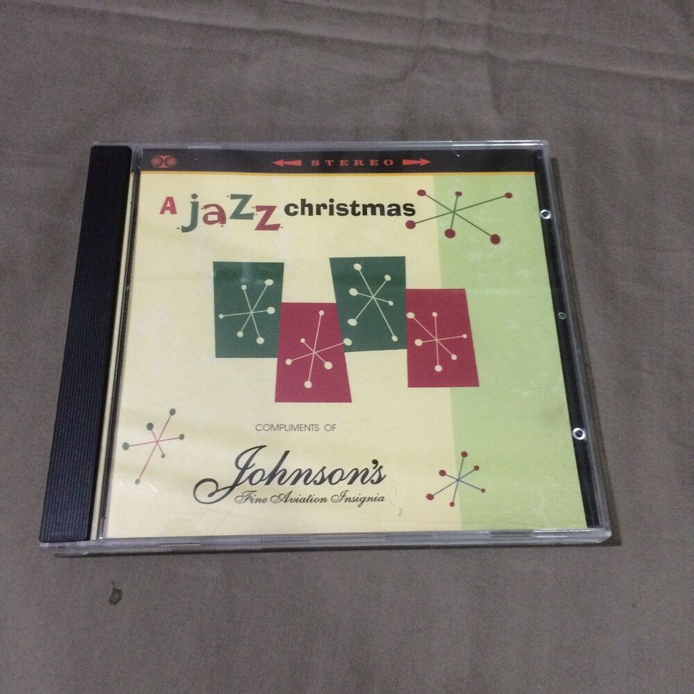 A Jazz Christmas CD Sony Special Products 2000 Vintage Mid-Century Style Holiday